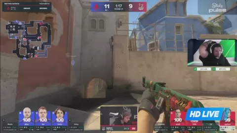 Poster siaran Astralis VS Sashi