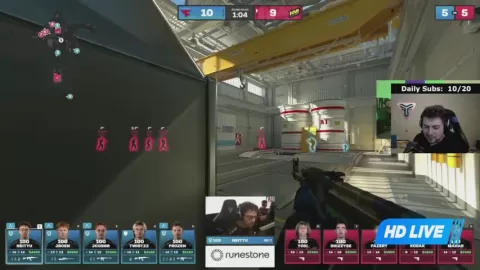 Poster siaran FaZe VS NAVI Junior