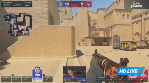 Poster siaran Ninjas in Pyjamas VS HEROIC