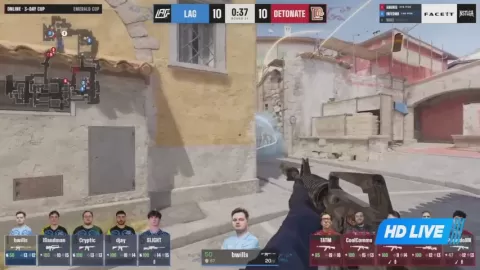 Poster siaran DETONATE VS LAG