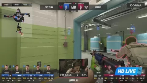 Poster siaran HEROIC VS Envy/FaZe winner
