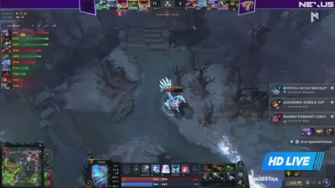 Poster siaran Team Revenant VS Chandogs