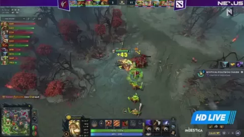 Poster siaran Teamdk VS New Growth