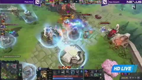 Poster siaran New Growth VS Pizza Hook
