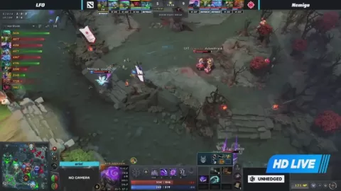 Poster siaran Nemiga Gaming VS LFO