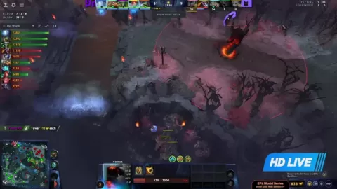 Poster siaran Novus Gaming VS Team Kinetix