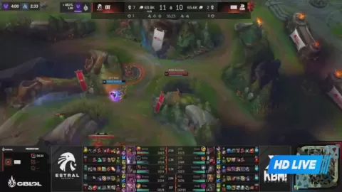 Poster siaran Estral Esports VS KaBuM! Ilha das Lendas