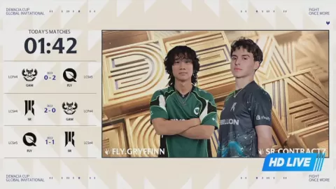 Poster siaran FlyQuest VS Shopify Rebellion