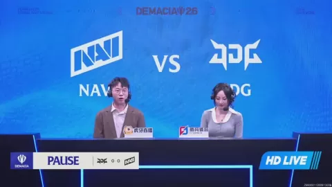 Poster siaran Natus Vincere VS JD Gaming