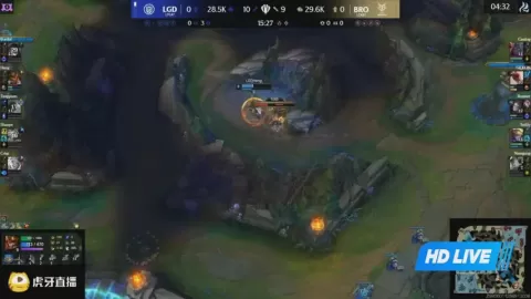 Poster siaran HANJIN BRION VS LGD Gaming