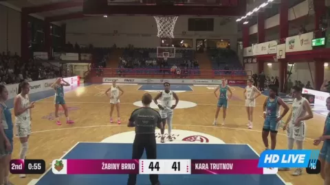 Poster siaran Zabiny Brno Women VS Lokomotiva Trutnov Women