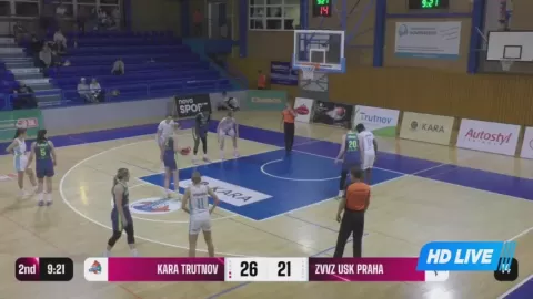Poster siaran Lokomotiva Trutnov Women VS ZVVZ USK Prague Women