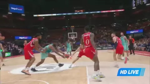 Poster siaran Olimpia Milano VS Barcelona