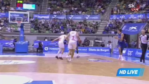 Poster siaran San Pablo Burgos VS Hapoel Jerusalem