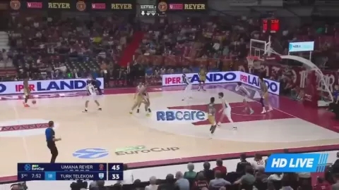 Poster siaran Reyer Venezia VS Turk Telekom