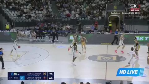 Poster siaran Maxima Roma VS Reyer Venezia