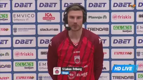 Poster siaran Jamtland Basket VS Sloga Uppsala