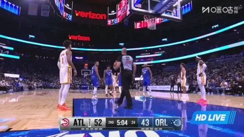 Poster siaran Orlando Magic vs Atlanta Hawks