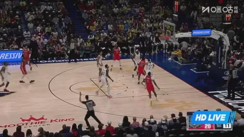Poster siaran New Orleans Pelicans vs Indiana Pacers