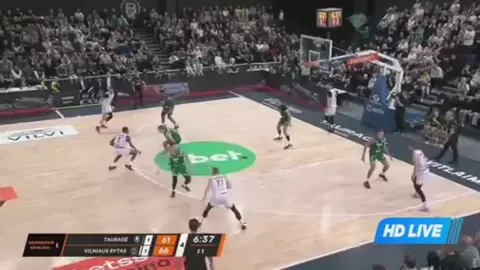 Poster siaran BC Tauragė VS Rytas Vilnius