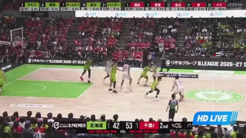 Poster siaran Levanga Hokkaido VS Chiba Jets