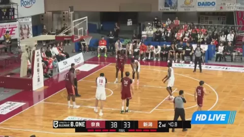 Poster siaran Bambitious Nara VS Niigata Albirex BB