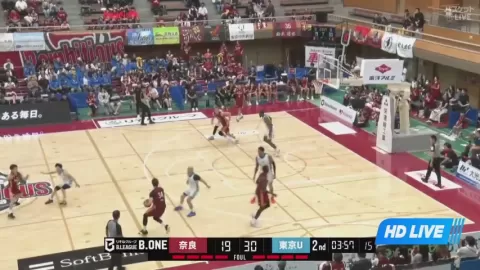 Poster siaran Bambitious Nara VS Tokyo United Basketball Club