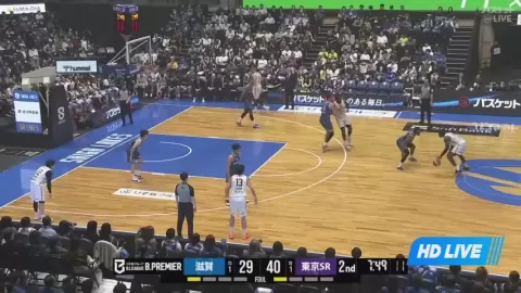 Poster siaran Shiga Lakes VS Tokyo Sunrockers
