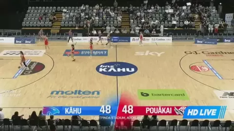 Poster siaran Northern Kahu Women VS Mainland Pouakai Women