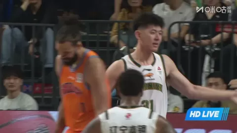 Poster siaran Shanghai Jiushi Sharks VS Liaoning Flying Leopards