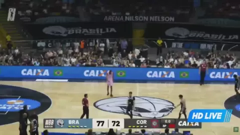 Poster siaran CAIXA Brasília Basquete VS Corinthians