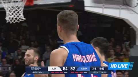 Poster siaran Alba Berlin VS KK Igokea