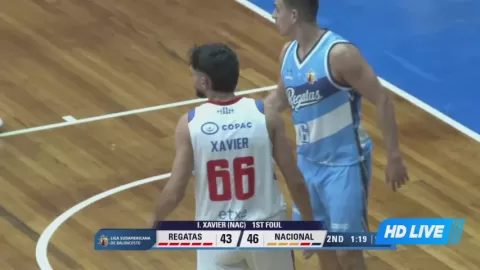 Poster siaran Regatas Corrientes VS Nacional Montevideo
