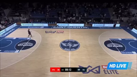 Poster siaran Saint Quentin VS Dijon