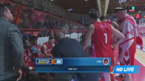 Poster siaran Borac VS FMP Beograd