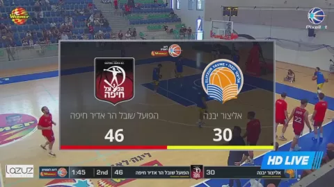 Poster siaran Elitzur Yavne VS Hapoel Haifa