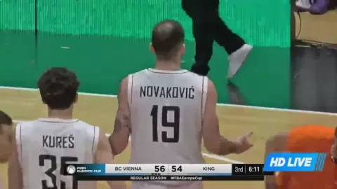 Poster siaran Basket Club Vienna VS Wilki Morskie Szczecin