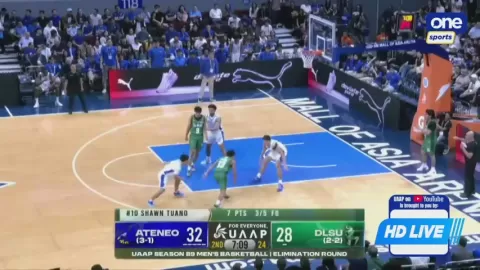 Poster siaran Ateneo de Manila University VS DLSU Green Archers