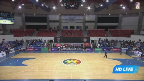 Poster siaran Bataan Risers VS San Juan Knights