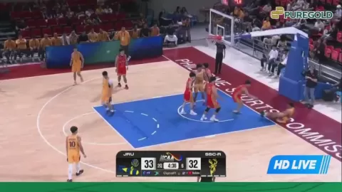 Poster siaran JRU Heavy Bombers VS San Sebastian Stags