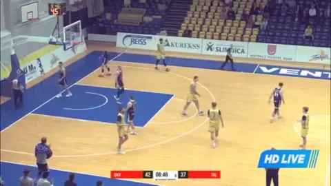 Poster siaran BK Ventspils VS Tal Tech