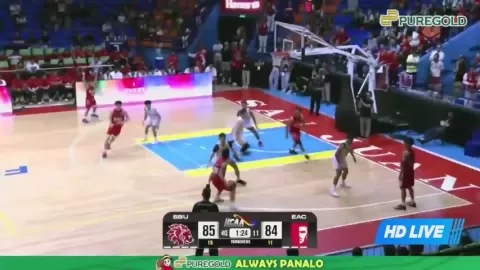 Poster siaran San Beda Red Lions VS General EAC