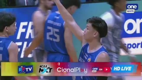 Poster siaran LPU Pirate VS Arellano University Chiefs