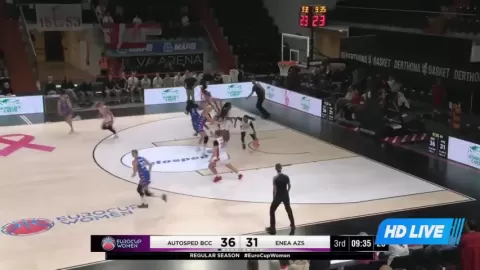 Poster siaran BCC Derthona Basket (W) VS INEA AZS Poznan Women