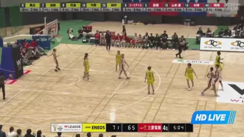 Poster siaran ENEOS Sunflowers Women VS Mitsubishi Electric Dolphins Women