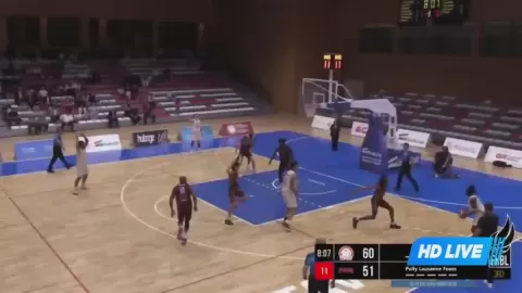 Poster siaran Kavkasia VS Lausanne Basket