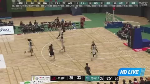 Poster siaran Toyota Antelopes Women VS Hitachi Hitech Cougars Women