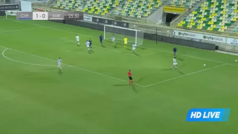 Poster siaran Cyprus U21 VS San Marino U21