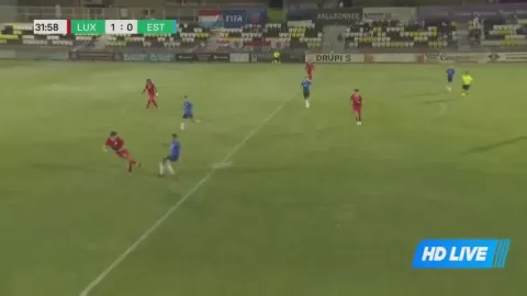 Poster siaran Luxembourg U21 VS Estonia U21
