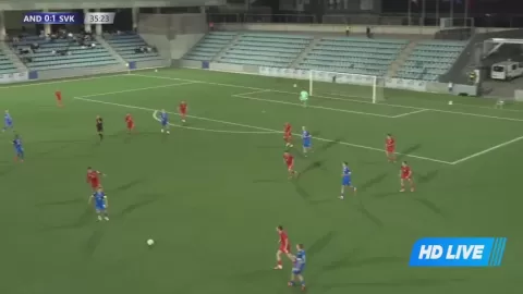 Poster siaran Andorra U21 VS Slovakia U21